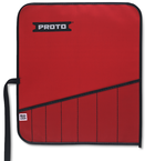 Proto® Red Canvas 7-Pocket Tool Roll - All Tool & Supply