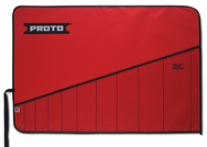 Proto® Red Canvas 10-Pocket Tool Roll - All Tool & Supply