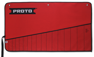 Proto® Red Canvas 17-Pocket Tool Roll - All Tool & Supply