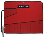 Proto® Red Canvas 18-Pocket Tool Roll - All Tool & Supply