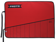 Proto® Red Canvas 11-Pocket Tool Roll - All Tool & Supply