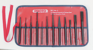 Proto® 12 Piece Punch & Chisel Set - All Tool & Supply