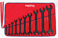 Proto® 10 Piece Black Oxide Open-End Wrench Set - All Tool & Supply