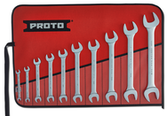 Proto® 10 Piece Satin Open-End Wrench Set - All Tool & Supply