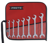 Proto® 7 Piece Full Polish Angle Open-End Wrench Set - All Tool & Supply