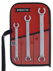 Proto® 3 Piece Double End Flare Nut Wrench Set - 12 Point - All Tool & Supply