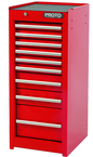 Proto® 440SS Side Cabinet - 9 Drawer, Red - All Tool & Supply