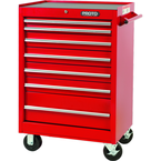 Proto® 440SS 27" Roller Cabinet - 7 Drawer, Red - All Tool & Supply