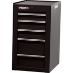 Proto® 450HS Side Cabinet - 5 Drawer, Black - All Tool & Supply