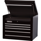 Proto® 450HS 34" Top Chest - 5 Drawer, Black - All Tool & Supply