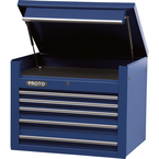 Proto® 450HS 34" Top Chest - 5 Drawer, Blue - All Tool & Supply