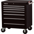 Proto® 450HS 34" Roller Cabinet - 7 Drawer, Black - All Tool & Supply