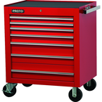 Proto® 450HS 34" Roller Cabinet - 7 Drawer, Red - All Tool & Supply