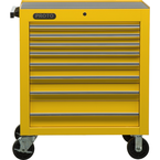 Proto® 450HS 34" Roller Cabinet - 8 Drawer, Yellow - All Tool & Supply