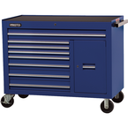 Proto® 450HS 50" Workstation - 8 Drawer & 2 Shelves, Blue - All Tool & Supply