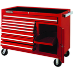 Proto® 450HS 50" Workstation - 8 Drawer & 1 Shelf, Red - All Tool & Supply