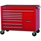 Proto® 450HS 50" Workstation - 8 Drawer & 2 Shelves, Red - All Tool & Supply