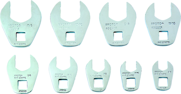 Proto® 3/8" Drive 9 Piece Crowfoot Wrench Set - All Tool & Supply