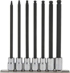 Proto® 3/8" Drive 7 Piece Ball Style Extra Long Hex Bit Set - All Tool & Supply