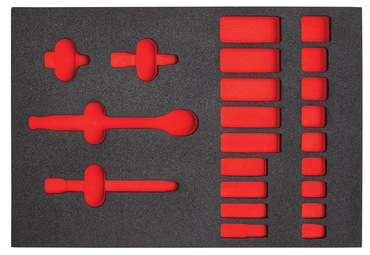 Proto® Foam Tray for Tool Set J52134 with Precision 90 Ratchet- 11x16" - All Tool & Supply