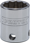 Proto® Tether-Ready 3/8" Drive Socket 17 mm - 12 Point - All Tool & Supply