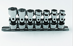 Proto® 3/8" Drive 7 Piece Metric Universal Socket Set - 12 Point - All Tool & Supply