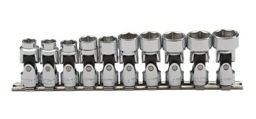 Proto® 3/8" Drive 10 Piece Metric Universal Socket Set - 6 Point - All Tool & Supply