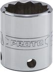 Proto® Tether-Ready 3/8" Drive Socket 22 mm - 12 Point - All Tool & Supply