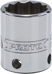 Proto® Tether-Ready 3/8" Drive Socket 3/4" - 12 Point - All Tool & Supply