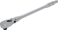 Proto® 1/2" Drive Flex Head Precision 90 Pear Head Ratchet Long 18"- Full Polish - All Tool & Supply