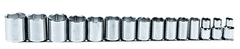 Proto® 1/2" Drive 15 Piece Socket Set - 6 Point - All Tool & Supply