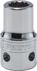 Proto® Tether-Ready 1/2" Drive Socket 11 mm - 12 Point - All Tool & Supply