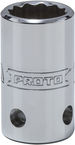 Proto® Tether-Ready 1/2" Drive Socket 15 mm - 12 Point - All Tool & Supply