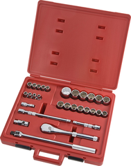 Proto® 1/2" Drive 29 Piece Metric Socket Set - 12 Point - All Tool & Supply