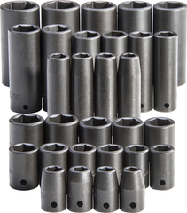 Proto® 1/2" Drive 30 Piece Impact Socket Set - All Tool & Supply