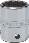 Proto® Tether-Ready 1/2" Drive Socket 23 mm - 12 Point - All Tool & Supply