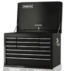 Proto® 440SS 27" Top Chest with Drop Front - 12 Drawer, Black - All Tool & Supply