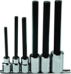 Proto® 1/2" Drive 6 Piece Extra Long Hex Bit Set - All Tool & Supply