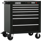 Proto® 550S 34" Roller Cabinet - 7 Drawer, Gloss Black - All Tool & Supply