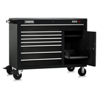 Proto® 550S 50" Workstation - 8 Drawer & 2 Shelves, Gloss Black - All Tool & Supply