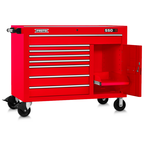 Proto® 550S 50" Workstation - 8 Drawer & 1 Shelf, Gloss Red - All Tool & Supply