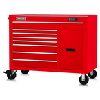 Proto® 550S 50" Workstation - 8 Drawer & 2 Shelves, Gloss Red - All Tool & Supply