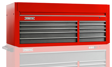 Proto® 550S 66" Top Chest - 10 Drawer, Gloss Red - All Tool & Supply