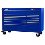 Proto® 550S 66" Workstation - 12 Drawer, Gloss Blue - All Tool & Supply