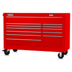 Proto® 550S 66" Workstation - 12 Drawer, Gloss Red - All Tool & Supply