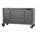 Proto® 550E 67" Front Facing Power Workstation w/ USB - 18 Drawer, Dual Gray - All Tool & Supply