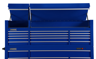 Proto® 550S 88" Top Chest - 15 Drawer, Gloss Blue - All Tool & Supply