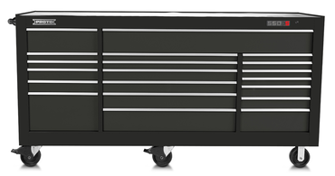 Proto® 550S 88" Workstation - 18 Drawer, Dual Black - All Tool & Supply