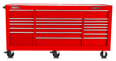 Proto® 550S 88" Workstation - 18 Drawer, Gloss Red - All Tool & Supply