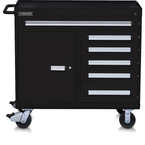 Proto® 560S 45" Workstation- 6 Drawer & 1 Shelf- Dual Black - All Tool & Supply